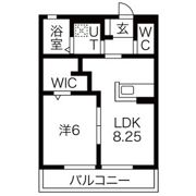 ハピネスの間取り画像