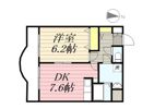 メゾン紀三井寺Ⅱの間取り画像