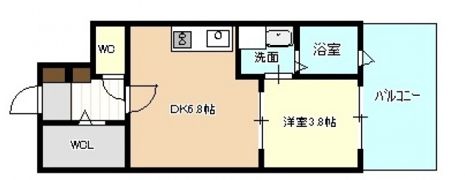 MOKA eSTA （モカエスタ）の間取り画像