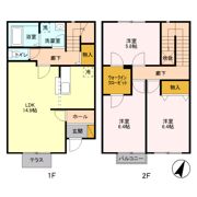 ラルジュ Aの間取り画像