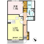未来 Aの間取り画像