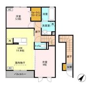 ボヌールDの間取り画像