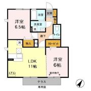ロハスタウン Ⅲの間取り画像