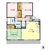 パルティール･ハイツの間取り画像