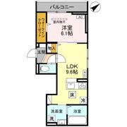 Dアヴァンス東柳田町の間取り画像