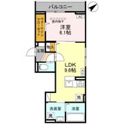 Dアヴァンス東柳田町の間取り画像