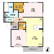 ベル八潮の間取り画像