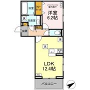 N・D-ROOM IIDACHOU B棟の間取り画像