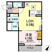 エスペリア淵野辺の間取り画像