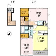 プランコートの間取り画像