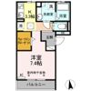 アーネスト イン ダイヤの間取り画像