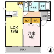 シェモア Aの間取り画像