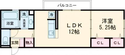 ボヌール江場の間取り画像