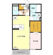 プランドール Ⅰ Aの間取り画像