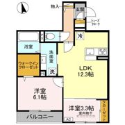 メゾン ド ソルテ B棟の間取り画像