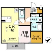 サンライズ中地の間取り画像