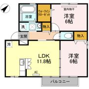 セジュールアルファ C棟の間取り画像