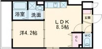 D porta clairの間取り画像