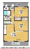 アビタシオン国府の間取り画像