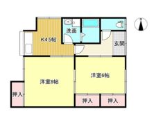 ボレロ菜畑A棟の間取り画像