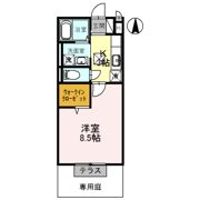 ブルースカイ山宗の間取り画像