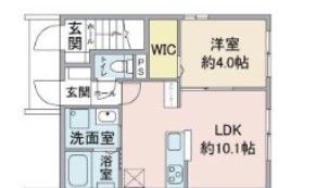 ガーデンテラスアイリスの間取り画像