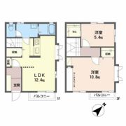 フローラ城北?の間取り画像