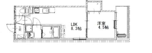D porta clairの間取り画像