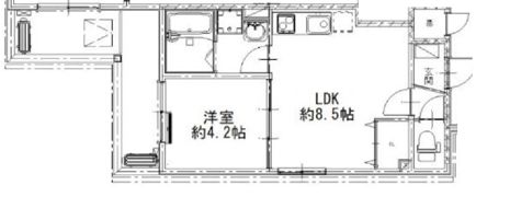 D porta clairの間取り画像