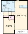 セゾンクレールⅢの間取り画像