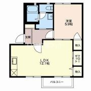 ドミール Bの間取り画像