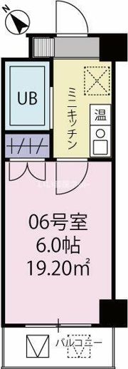 ベルビー川崎の間取り画像