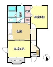 ウエストエルムの間取り画像