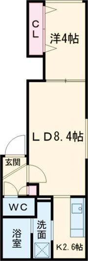 bloom 1st(ブルームファースト)の間取り画像