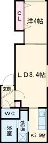 bloom 1st(ブルームファースト)の間取り画像