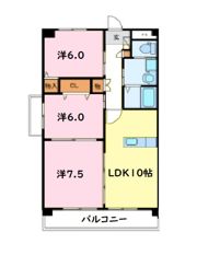 クレールメゾン禾森の間取り画像