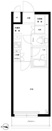 ルーブル池上伍番館の間取り画像
