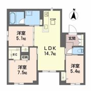 セレーノ野田（住居表示未定）の間取り画像