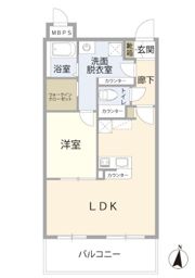 La mina(ラ・ミーナ)の間取り画像