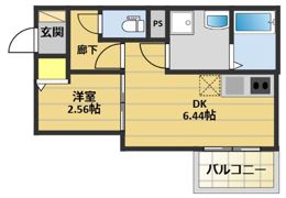 仮称）中央区伊崎C棟の間取り画像