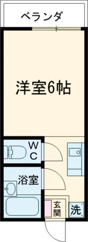 コスモハイツの間取り画像