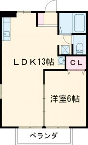 ゆうあいハイムの間取り画像