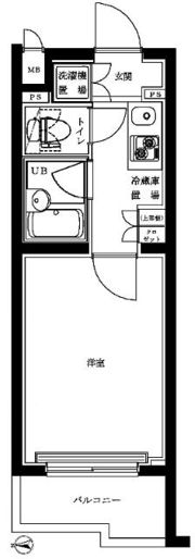 ルーブル蒲田本町の間取り画像