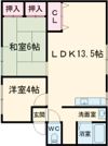 シティハイムビラBの間取り画像