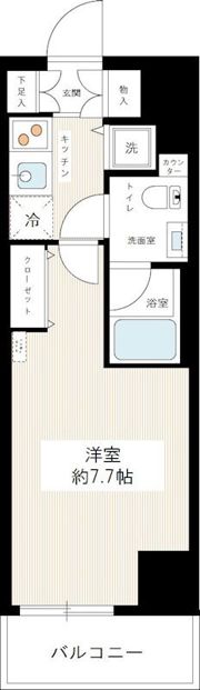 HY’s YOKOHAMA Feliceの間取り画像