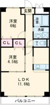 ECO NISHIFUTAMIの間取り画像