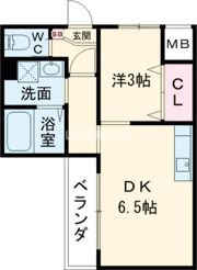 ベルメゾン8番館の間取り画像