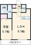 アルファレジデンス末広の間取り画像