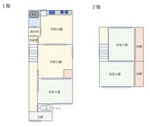 静里町384-2戸建の間取り画像