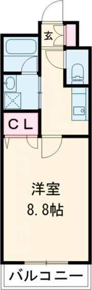 アンソレイユ月出の間取り画像